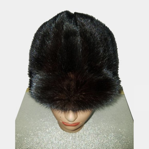 Vtg Mahogany Mink Riding Hat - Picture 2 of 8